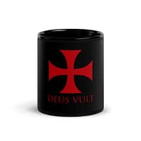 Taza DEUS VULT Roja