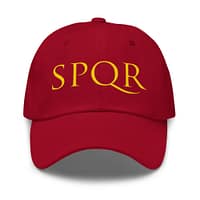 Gorra SPQR Roja