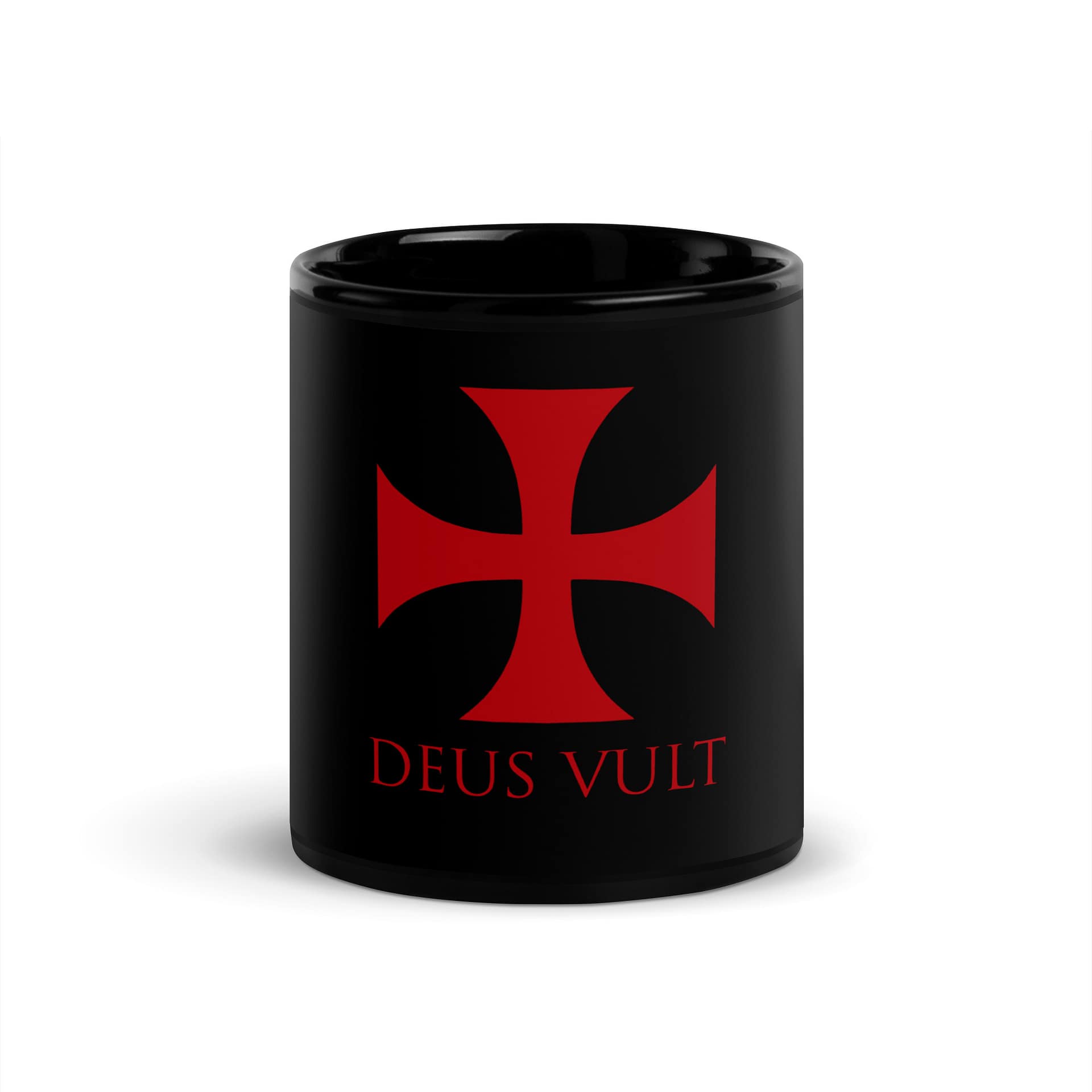 Taza DEUS VULT Roja