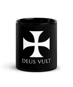 Taza DEUS VULT Blanco