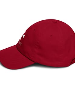 Gorra Deus Vult Roja_Lateral2