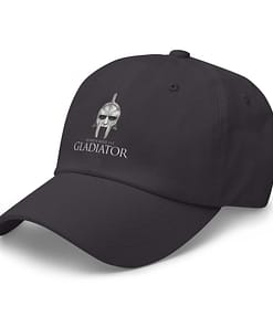 Gorra Negra Gladiador_izquierdo