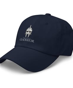 Gorra Gladiador Azul Navy_izquierdo