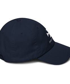 Gorra Deus Vult Azul_Lateral
