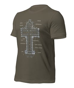 Camiseta Planta Catedral Verde2