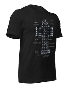 Camiseta Planta Catedral Negro1